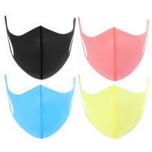 Reusable Breathable Mask with Skin-Friendly Fabric Stretchable Face Cover3D Stereo Cutting Design for Everyday Protection Unisex Adult Kids