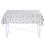 Rectangular Table Cloth Cotton Linen Winter Style Snowflake Deer Pattern Decorative Dining Cover Durable Odorless Eco Print Fade Resistant Machine 1