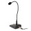 Professional Gooseneck Mic Durable Design Plug-and-Play Flexible Design Visual Feedback Adjustable Gooseneck Unidirectional Cardioid Pattern for 8