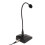 Professional Gooseneck Mic Durable Design Plug-and-Play Flexible Design Visual Feedback Adjustable Gooseneck Unidirectional Cardioid Pattern for 7