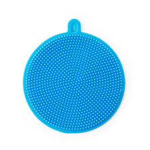 Premium Quality Reusable Rubber Sponge Silicone Dish Brush Multi Use Cleaning Tool Quick Drying Non Abrasive Heat Resistant Dishwasher Safe Flexible