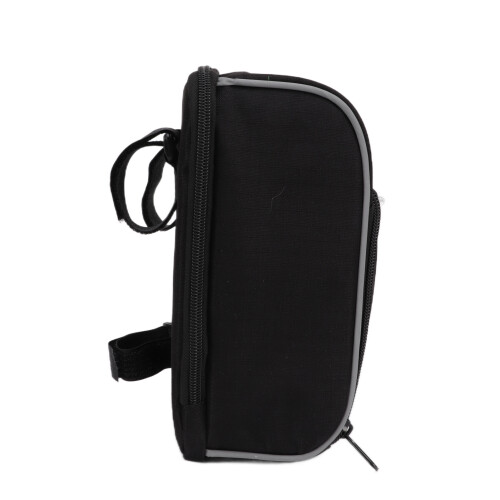 Easy To Install Front Frame Bag For Ebike Riders High Quality Reflective Stripe Design Two Side Pockets Anti Slip Performance Durable Handlebar 2