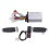 Electric Bicycle Controller Upgrade, Dual Mode Brushless36V48V500W Motor Controller with Full Function Handle Rubber Grip LCD Display Universal 4