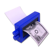 Magic Money Printer with Dual Knob Control, Close Up Illusion Trick Kit with Case and Bills