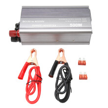 Pure Aluminum Metal Heat Dissipation Body Power Inverters for Vehicles Car12V DC to110V AC Converter Modified Sine Wave USB Auto Fit Quick Charging