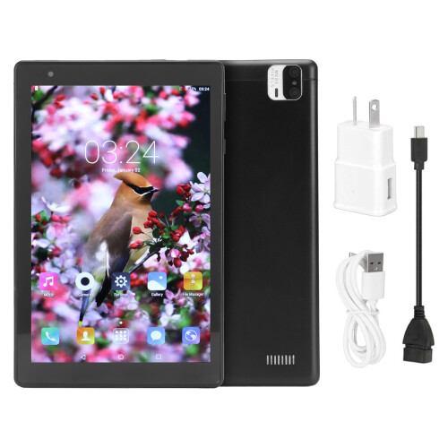 Expandable Storage Android Tablet With Octa Core Processor IPS HD Display Screen Long Battery Life Lightweight Design WiFi Connectivity Bluetooth