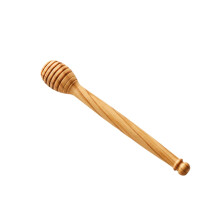 Natural Wooden Honey Dipper Stick for Honey Jam and Tea with Ergonomic Grip 5.91 Inches