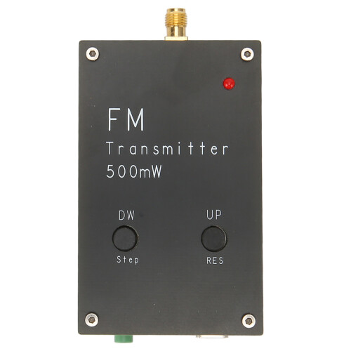 Συμπαγής πομπός FM με οθόνη συχνότητας USB Type C, έξοδος στερεοφωνικού 500mW, πλαίσιο