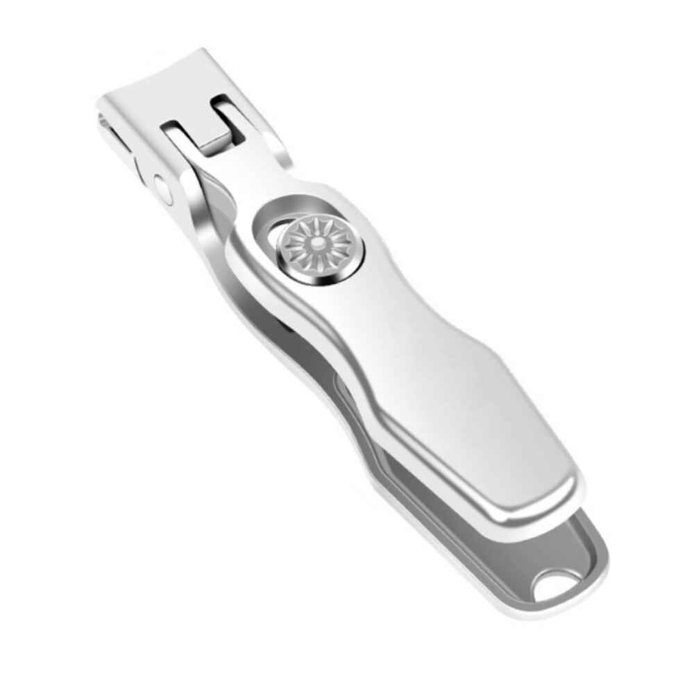 Large Nail Clippers for Thick Nails with Wide Jaw Opening and AntiSplash Catcher for Seniors