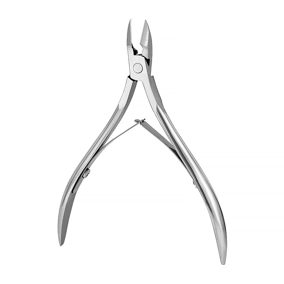 Silver Professional Stainless Steel Cuticle Nipper With Sharp Blades For Manicure And Pedicure