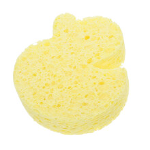Bath Sponge with Cartoon Duck Design, Soft Gentle Shower Sponge for Kids, Rich Lather Exfoliation