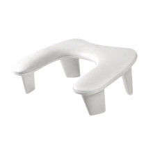 Adjustable Ergonomic Nail Arm Rest Stand with PU Leather for Salon and Home Manicure Use
