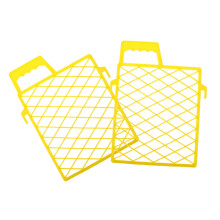 2pcs Plastic Paint Tray Grid and Screen Liner for Smooth Application and DIY Wall Painting
