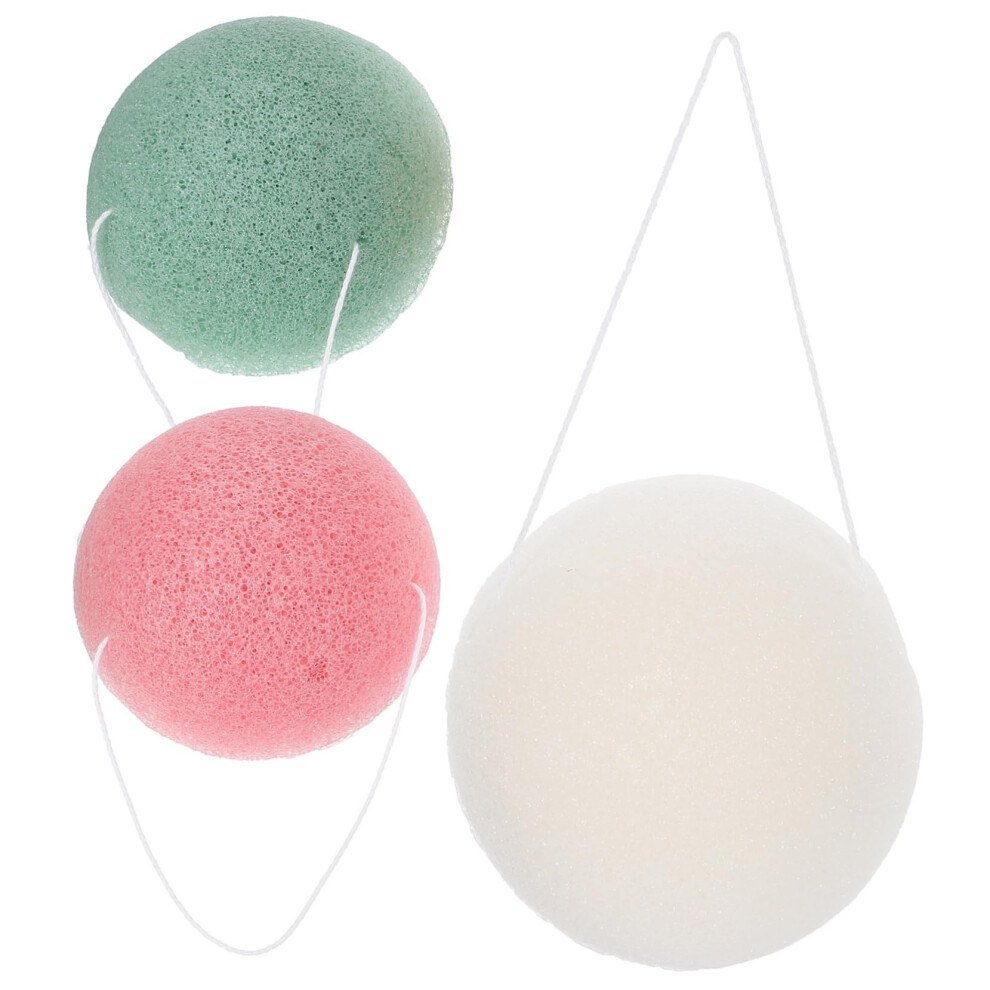 Facial Cleansing Sponge Set  Deep Cleansing, Gentle Exfoliating, Blackhead Removal, Reusable, TravelFriendly