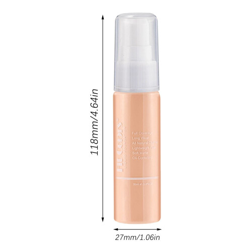 2 in 1 Full Coverage Waterproof Concealer and Liquid Foundation for Dark Circles Acne Spots 2