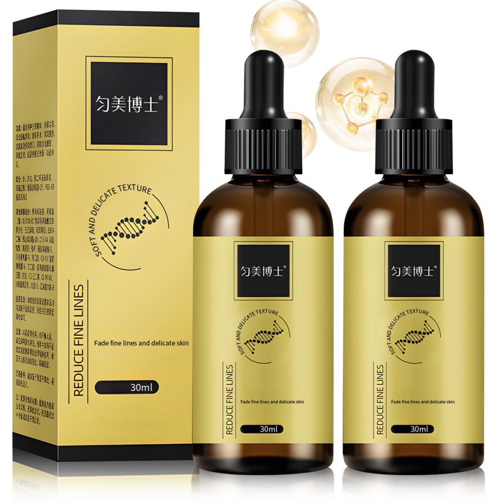 2pcs Anti Aging Serum with Anti Wrinkle Lifting, Hydrating and Firming Facial Essence for All Skin Types