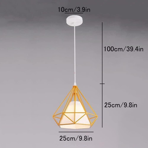 Modern VShaped Chandelier with Adjustable Height, E27 Pendant Light for Dining Room Kitchen 1