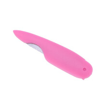 Foldable Stainless Steel Nail File and Buffer Set, Compact Ergonomic TravelFriendly Pink 3pcs
