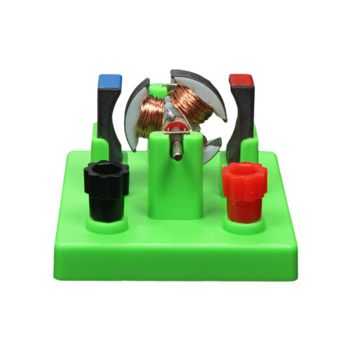 DC Motor Model Educational Kit for Physics Teaching, Open Frame Design for Clear Visual Learning
