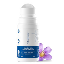 AHA BHA Underarm Roll On 50ml for Odour Control and Pigmentation Reduction, Alcohol