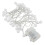 Waterproof LED String Lights Battery Operated Decorative String Lights for Indoor Outdoor Use Remote Control Adjustable Lighting Modes Warm White 2