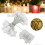 LED String Lights Waterproof Battery Operated String Lights Decorative String Lights for Indoor Outdoor Use with Remote Control Adjustable Lighting 8