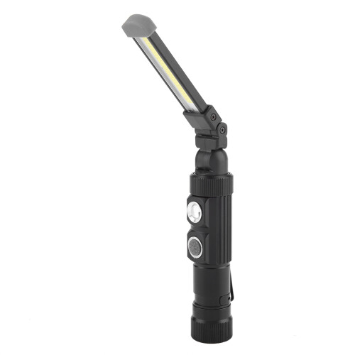 Adjustable Brightness Rechargeable LED Work Light Ultra Bright COB360 Folding Magnetic Base Multi-functional Flashlight Long Battery Life Durable