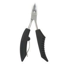 Non Slip Rubber Grip Handle Toenail Clippers For Seniors And Adults Curved Diagonal Blade Design Double Spring For Better Grip Smooth And Sharp