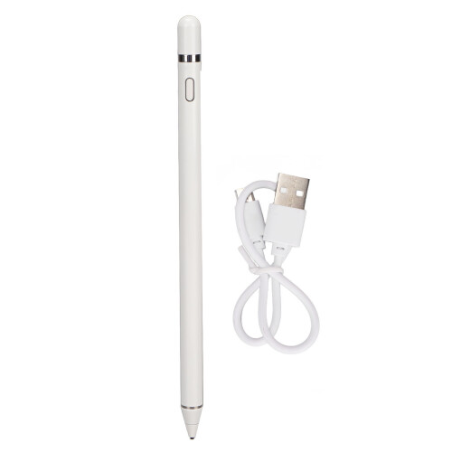 Stylus Pen for Touch Screen Devices Rechargeable with Fine Point Active Digital Pen Universal Compatibility Precise Control Accurate Copper Tip for