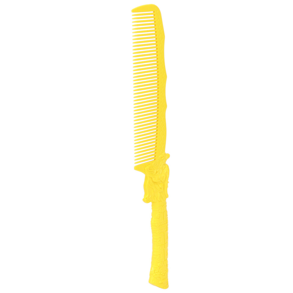 Unisex Versatile Hair Comb Trendy Colored Comb Fine Plastic Hair Combs Lightweight Ergonomic Design Detangling Tool For Home Salon Travel Use