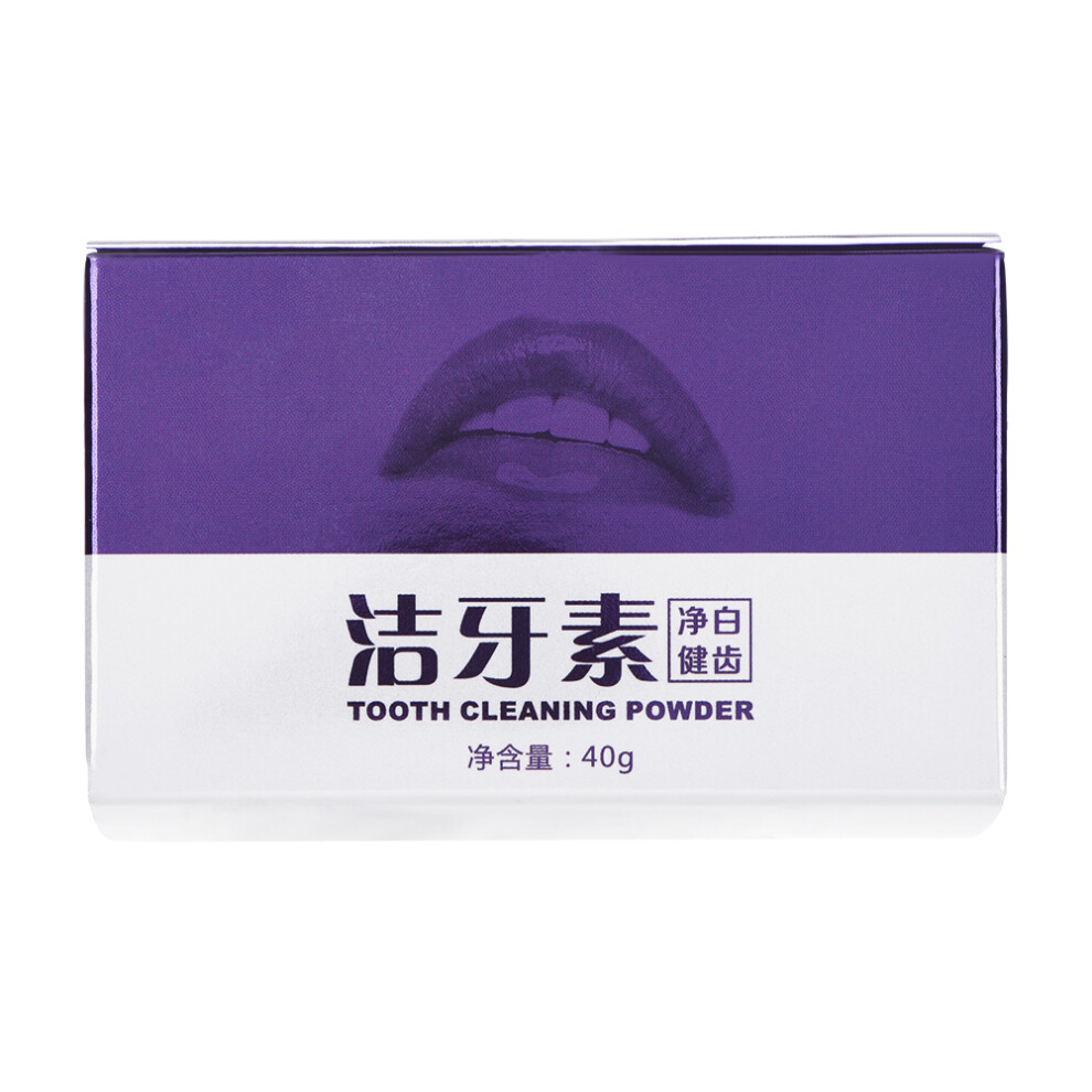 Dental Whitening Powder Natural Minerals Effective Stain Removal Fresh Breath Long Lasting Protection