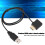Καλώδιο HDMI υψηλής ταχύτητας, δεξιάς γωνίας, καλώδιο επέκτασης HDMI αρσενικό σε 3