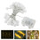 Waterproof LED String Lights Battery Operated Decorative String Lights for Indoor Outdoor Use Remote Control Adjustable Lighting Modes Warm White 6
