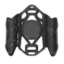 Fahrradhalter für iOS Bike Tag Wasserfester Halter mit Sicherheitsschrauben Schwarz
