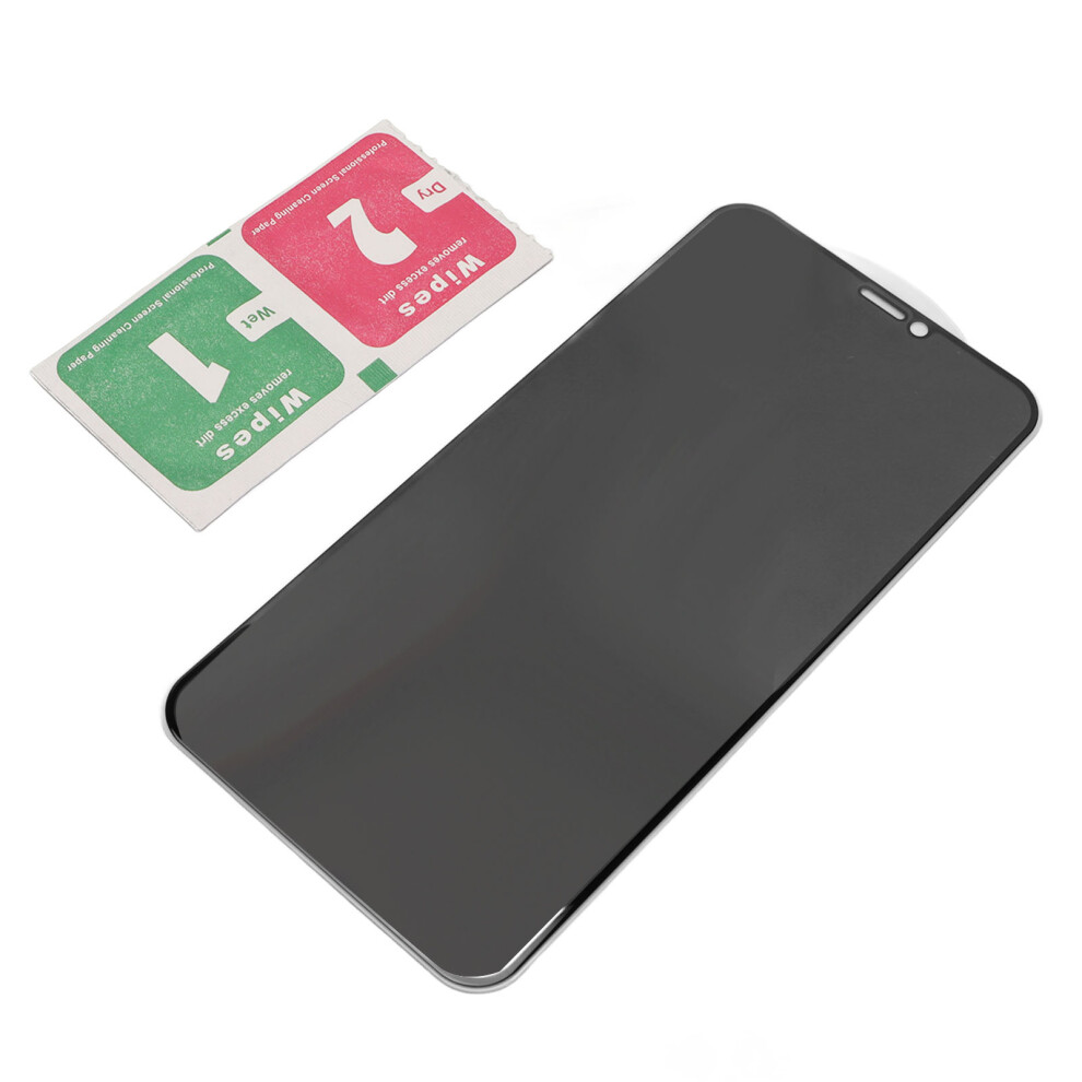 Full Screen Tempered Glass Anti Peep Screen Protector for iPhone XR