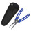 Spring Loaded Jaws Fishing Pliers Hook Remover Tungsten Carbide Cutters Corrosion Resistant Multi Function Split Ring Opener Ergonomic Handle 1