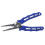 Spring Loaded Jaws Fishing Pliers Hook Remover Tungsten Carbide Cutters Corrosion Resistant Multi Function Split Ring Opener Ergonomic Handle 2