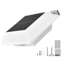 Solar Powered Outdoor Light Motion Sensor LED Wall Lamp Waterproof IP44Durable Solar Security Lights Easy Mounting For Porch Stair Fence Garage