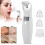 Professional Face Skin Care Kit30pc Replacement Tips Compatible With Elitzia ETSPA90Multi-Function Suction Heads Large Display Non-Slip Handle 6