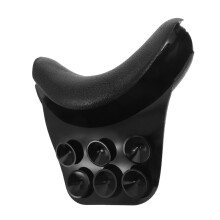 Soft Silicone Shampoo Bowl Neck Rest with Suction Cups, Ergonomic Cushion for Salon and Home Use