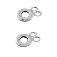 2pcs Stainless Steel Egg Topper Cutter Scissors for Soft and Hard Boiled Eggs with Clean Cut and Ergonomic Grip, Dishwasher Safe