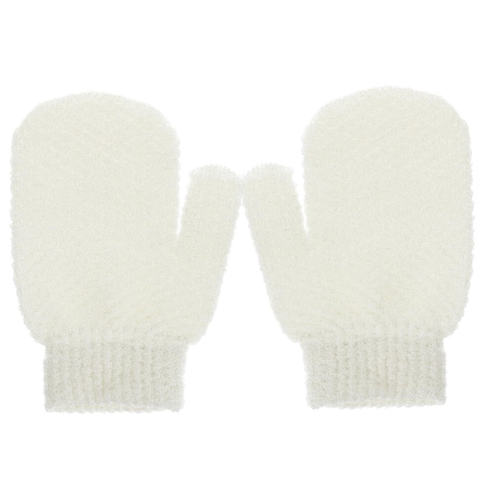Exfoliating Bath Gloves 2pcs Gentle Body Scrubbing Mitts for Skin Cleansing and Daily Use