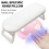 Foldable Nail Hand Rest Pillow for Manicure with Stable Support and EasyClean Durable Design 2