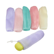 15 Pack Exfoliating Soap Saver Bags with Drawstring, Reusable Mesh Pouch for Rich Lather