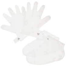 Foot Peeling Mask and Moisturizing Gloves Set for Deep Hydration and Soft Callus Care