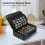Enamel Pin Display Book with 12Layer Oxford Cloth Organizer, ScratchResistant Protective Folio 4
