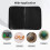 Enamel Pin Display Book with 12Layer Oxford Cloth Organizer, ScratchResistant Protective Folio 3