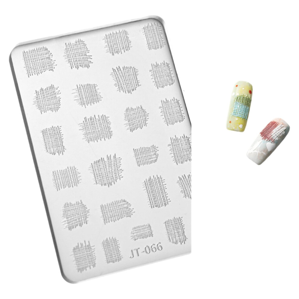 Nail Art Silicone Mold Reusable Stamping Tool for Intricate DIY Wedding Nail Decorations