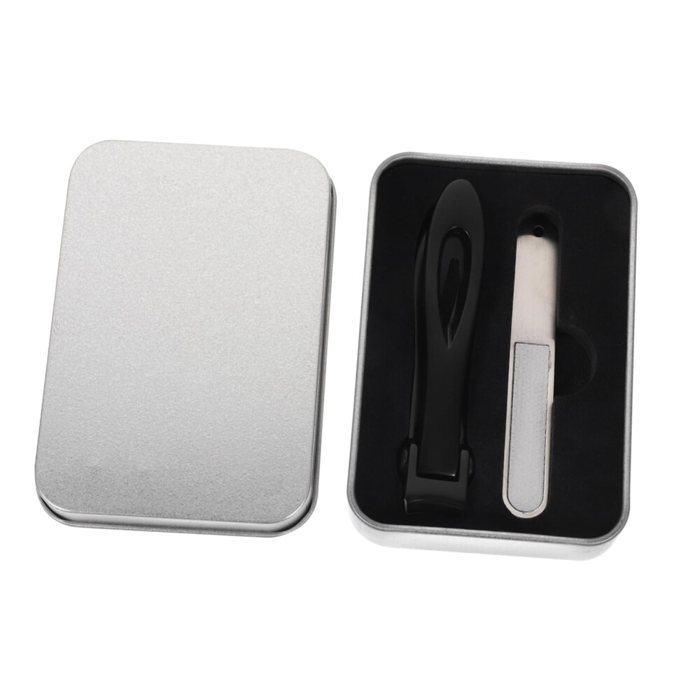 Nail Clippers Travel Kit with Precision Stainless Steel for Thick Nails Manicure Pedicure
