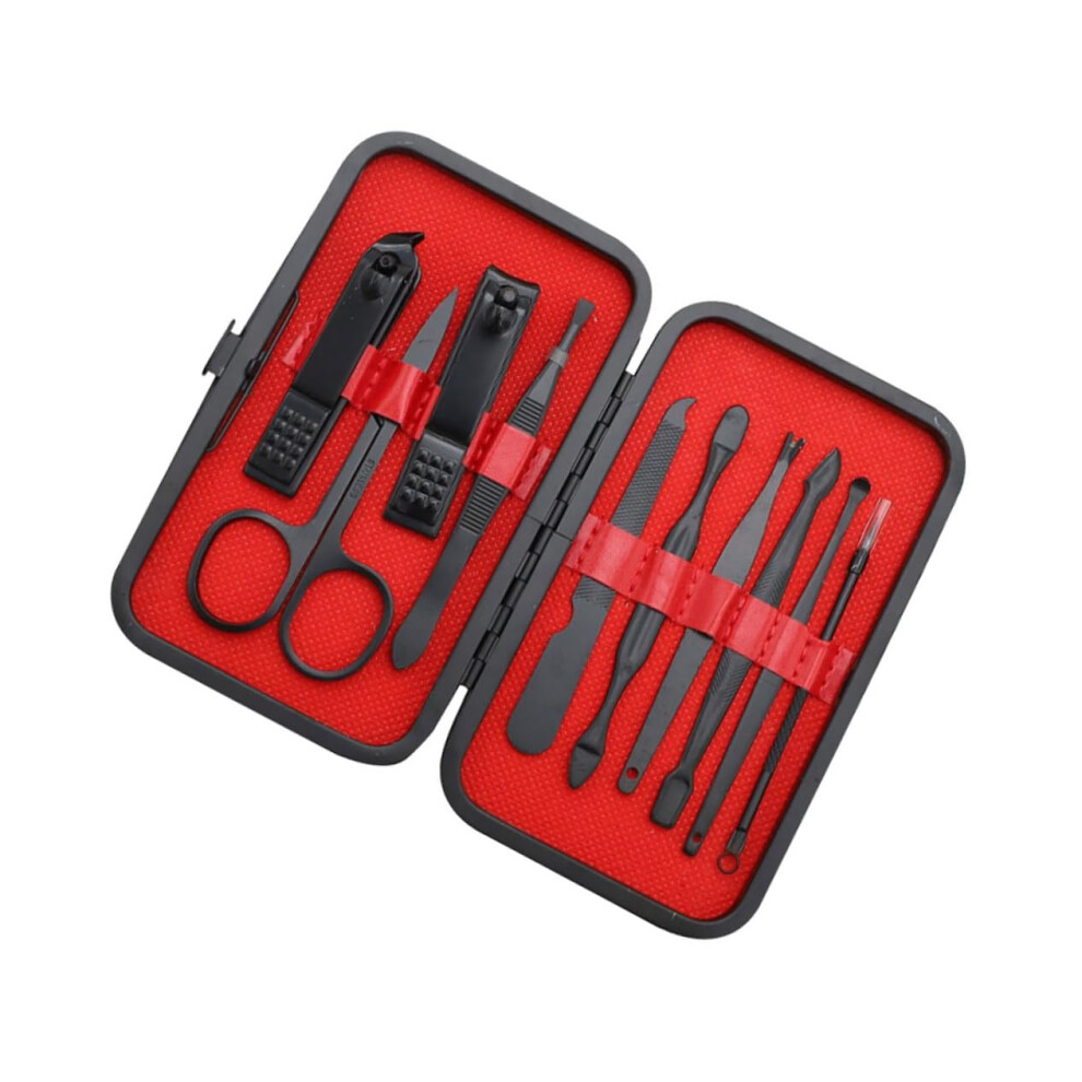 Nail Clippers Set Stainless Steel Manicure Kit with Precision Blades and Ergonomic Grip